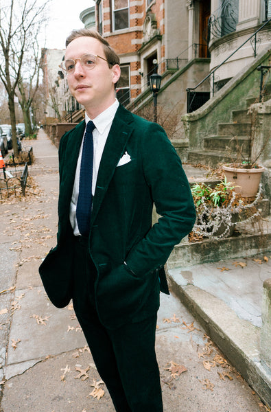 suit custom menswear corduroy nyc brooklyn designer